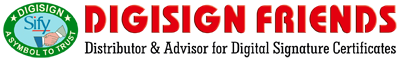 Digisign Friends | Digital Signatures Class3 Signing, Combo, DFGT, IRCTC